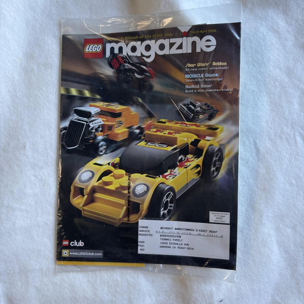 LEGO BrickMaster Magazine 2005 Bionicle Comic 23 Vengeance Of The Visorak DC